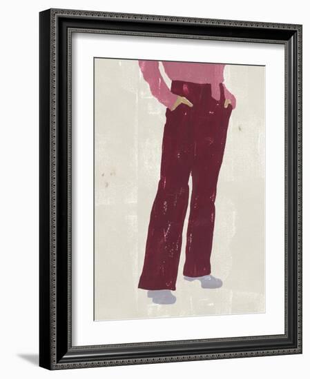 Alley Pose I-Melissa Wang-Framed Art Print