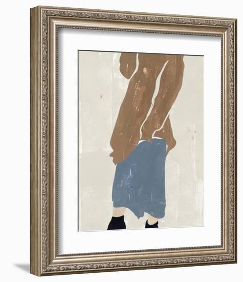 Alley Pose II-Melissa Wang-Framed Art Print