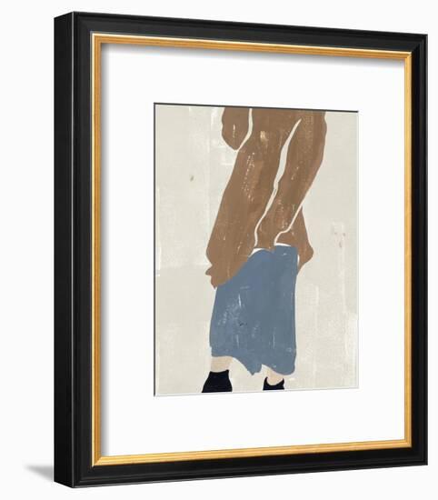 Alley Pose II-Melissa Wang-Framed Art Print