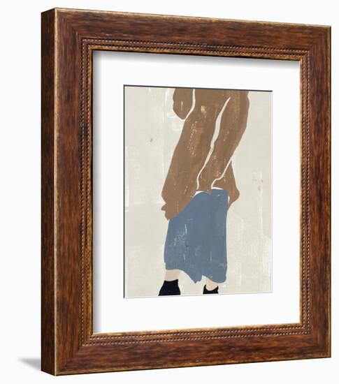 Alley Pose II-Melissa Wang-Framed Premium Giclee Print