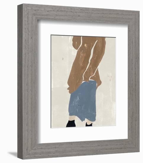 Alley Pose II-Melissa Wang-Framed Premium Giclee Print