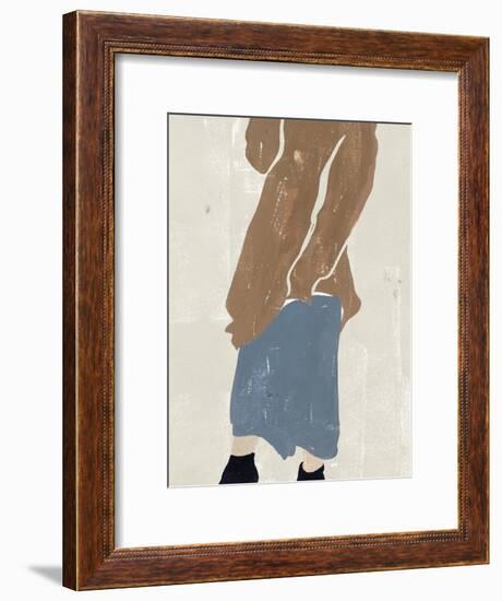 Alley Pose II-Melissa Wang-Framed Art Print