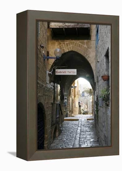 Alleys in the Old Jaffa, Tel Aviv, Israel, Middle East-Yadid Levy-Framed Premier Image Canvas
