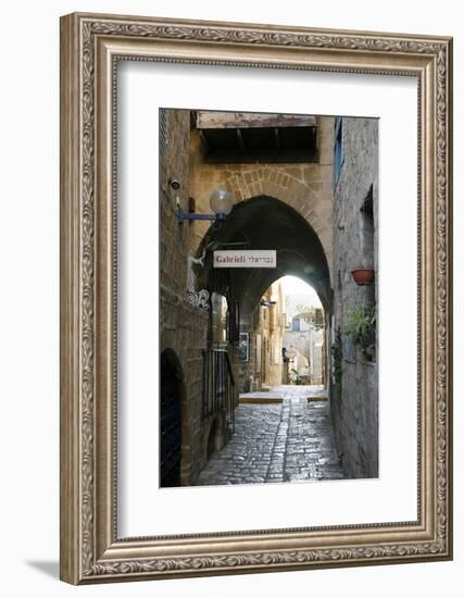 Alleys in the Old Jaffa, Tel Aviv, Israel, Middle East-Yadid Levy-Framed Photographic Print