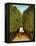 Alleyway in the Park of Saint-Cloud, 1908-Henri Rousseau-Framed Premier Image Canvas
