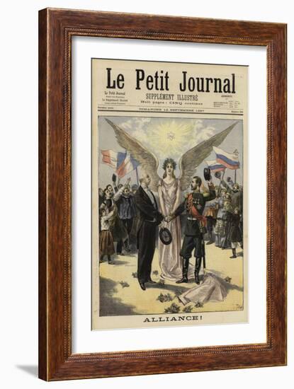 Alliance Between France and Russia, 1897-null-Framed Giclee Print