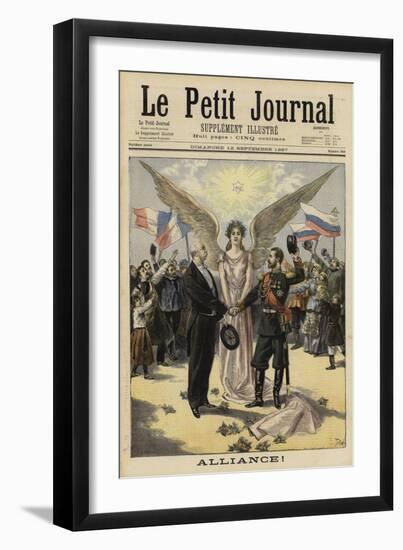 Alliance Between France and Russia, 1897-null-Framed Giclee Print