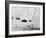 Allied Aircraft Drop Paratroopers into German Held Netherlands-null-Framed Photo