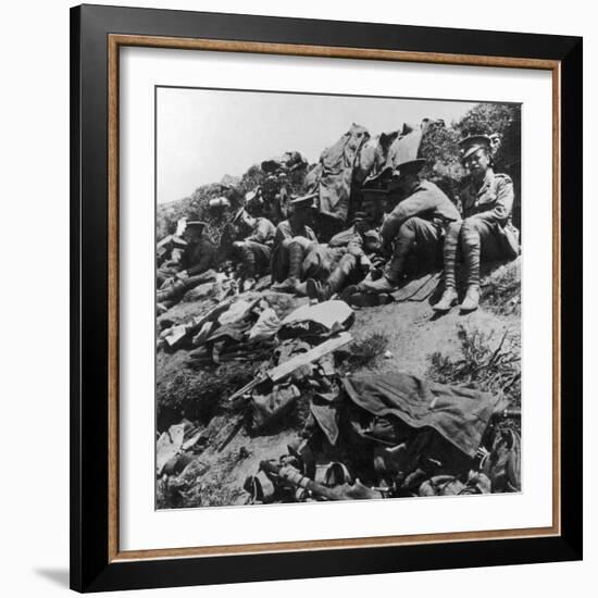 Allied Troops WWI-Robert Hunt-Framed Photographic Print