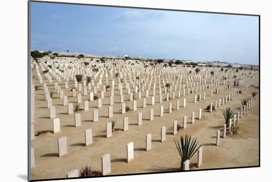 Allied War Cemetery, El Alamein, Egypt-Vivienne Sharp-Mounted Photographic Print