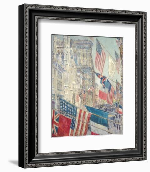 Allies Day, May 1917, 1917-Childe Hassam-Framed Art Print