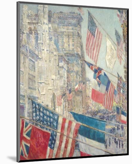 Allies Day, May 1917, 1917-Childe Hassam-Mounted Art Print