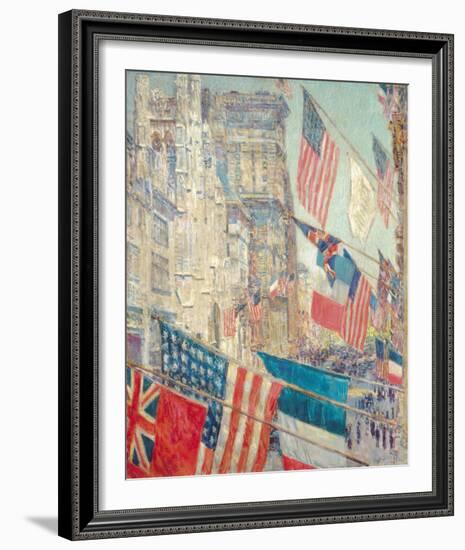 Allies Day, May 1917-Frederick Childe Hassam-Framed Giclee Print