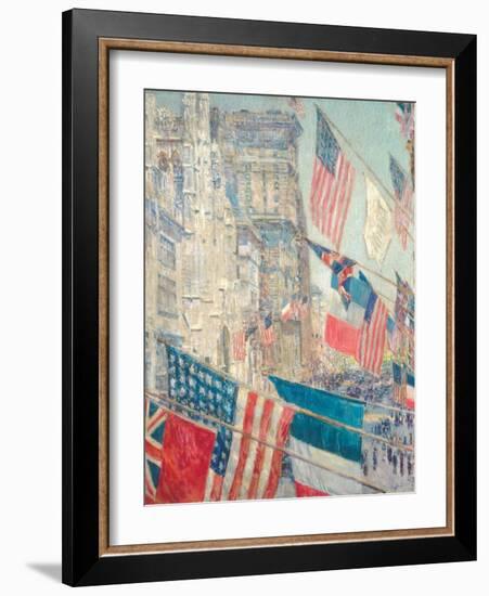 Allies Day, May 1917-Childe Hassam-Framed Giclee Print