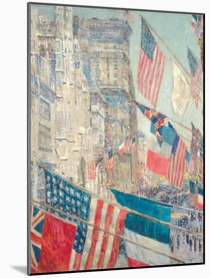 Allies Day, May 1917-Childe Hassam-Mounted Giclee Print