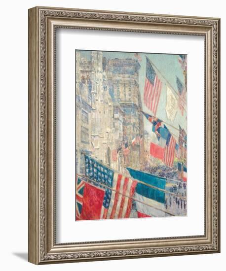 Allies Day, May 1917-Childe Hassam-Framed Art Print