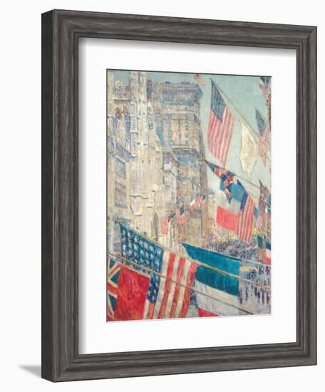 Allies Day, May 1917-Childe Hassam-Framed Art Print