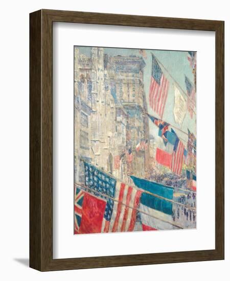 Allies Day, May 1917-Childe Hassam-Framed Art Print