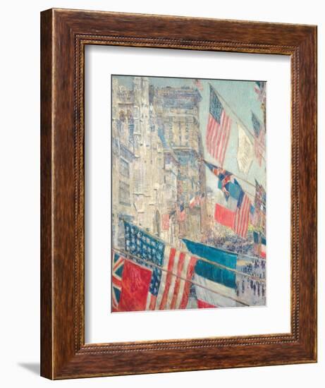 Allies Day, May 1917-Childe Hassam-Framed Art Print