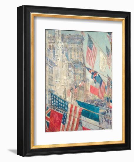 Allies Day, May 1917-Childe Hassam-Framed Art Print