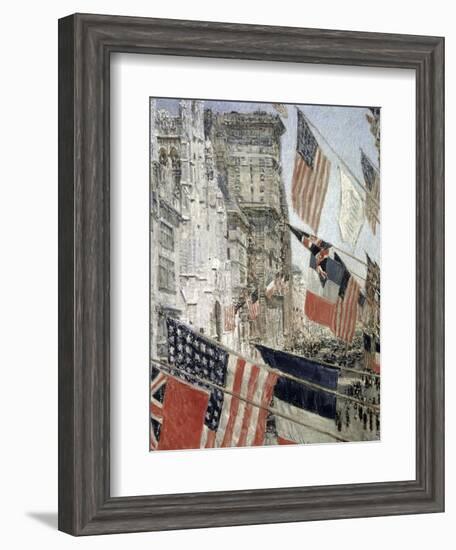 Allies Day, May 1917-Childe Hassam-Framed Giclee Print