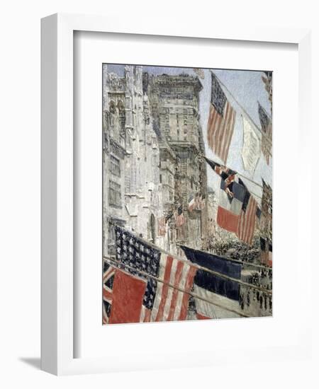 Allies Day, May 1917-Childe Hassam-Framed Giclee Print