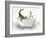 Alligator In Bathtub-Matthew Piotrowicz-Framed Art Print