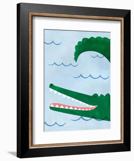 Alligator-Emily Kopcik-Framed Premium Giclee Print