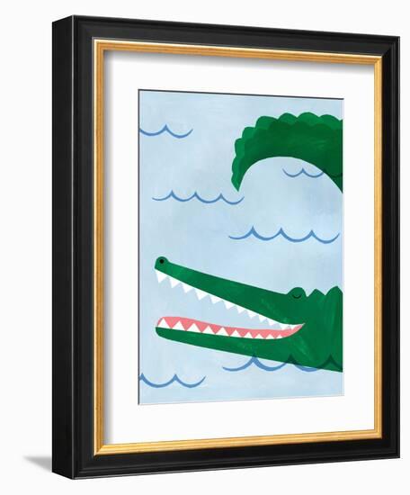 Alligator-Emily Kopcik-Framed Premium Giclee Print