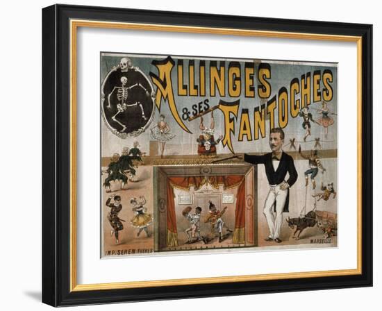 Allinges et ses fantoches-null-Framed Giclee Print