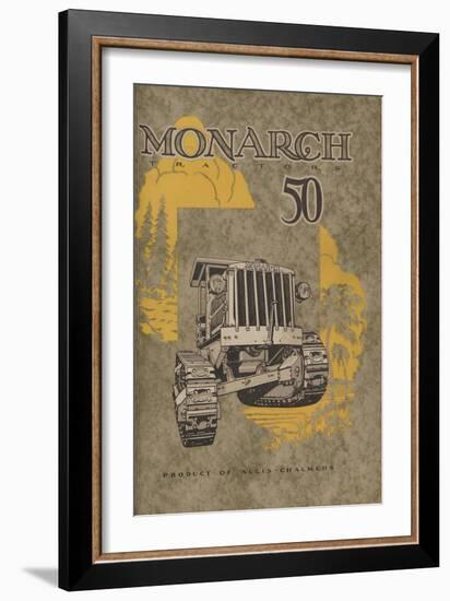 Allis Chalmers Monarch Tractor-null-Framed Giclee Print