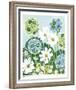 Allium and Cosmos-Zoe Badger-Framed Giclee Print