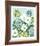 Allium and Cosmos-Zoe Badger-Framed Giclee Print