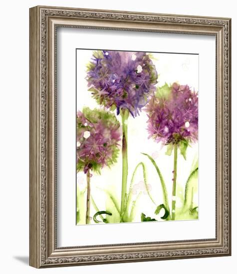 Alliums-Dawn Derman-Framed Art Print