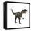 Allosaurus, a Prehistoric Era Dinosaur-null-Framed Stretched Canvas