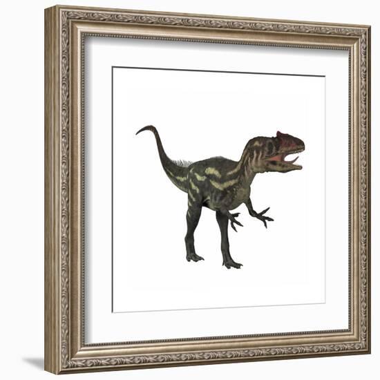 Allosaurus, a Prehistoric Era Dinosaur-null-Framed Art Print