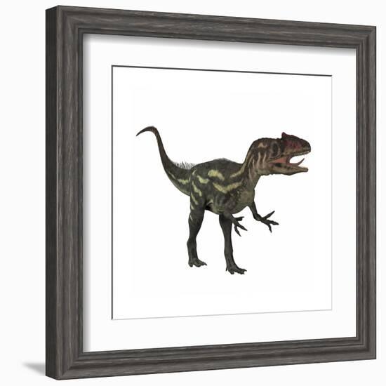 Allosaurus, a Prehistoric Era Dinosaur-null-Framed Art Print