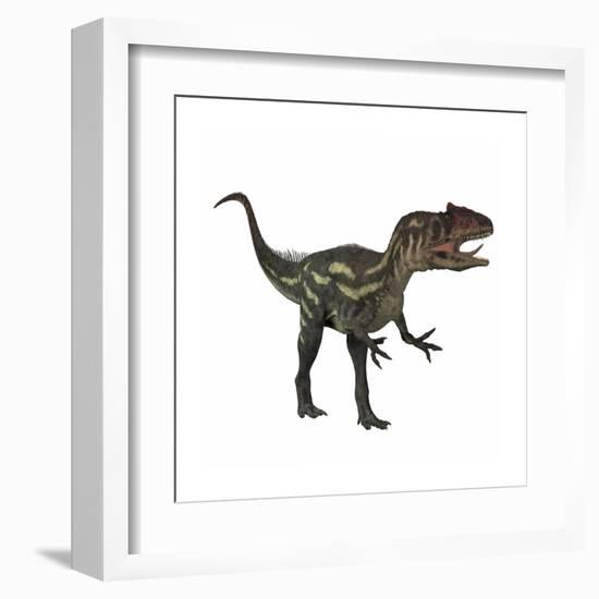 Allosaurus, a Prehistoric Era Dinosaur-null-Framed Art Print