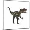 Allosaurus, a Prehistoric Era Dinosaur-null-Mounted Art Print