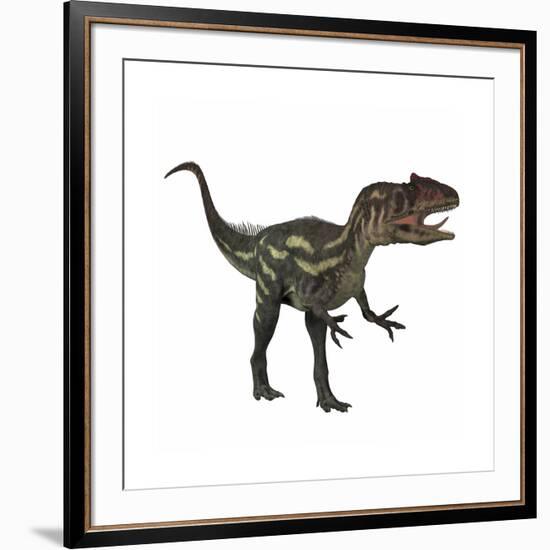 Allosaurus, a Prehistoric Era Dinosaur-null-Framed Art Print