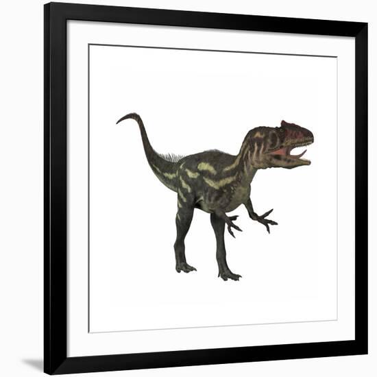 Allosaurus, a Prehistoric Era Dinosaur-null-Framed Art Print