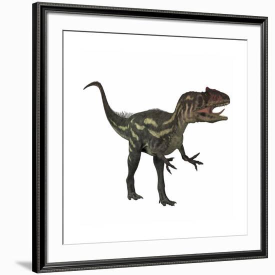 Allosaurus, a Prehistoric Era Dinosaur-null-Framed Art Print