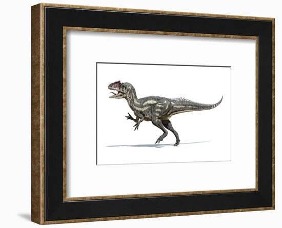 Allosaurus Dinosaur, Artwork-null-Framed Photographic Print