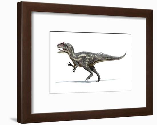 Allosaurus Dinosaur, Artwork-null-Framed Photographic Print