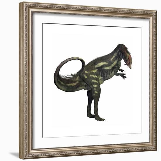 Allosaurus Dinosaur-Stocktrek Images-Framed Premium Giclee Print