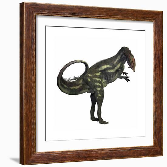 Allosaurus Dinosaur-Stocktrek Images-Framed Premium Giclee Print