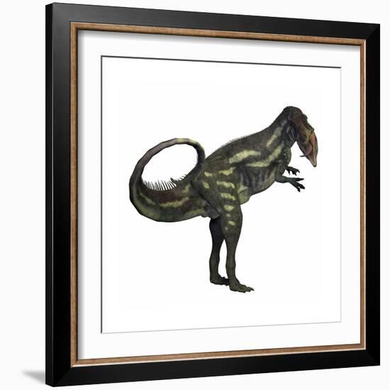 Allosaurus Dinosaur-Stocktrek Images-Framed Premium Giclee Print