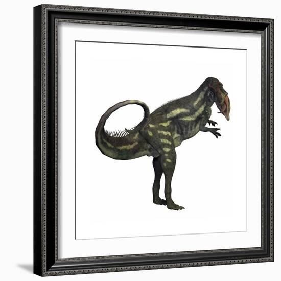 Allosaurus Dinosaur-Stocktrek Images-Framed Premium Giclee Print