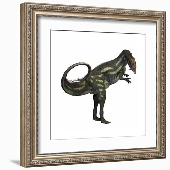 Allosaurus Dinosaur-Stocktrek Images-Framed Art Print