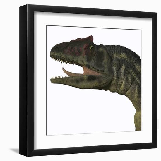 Allosaurus Dinosaur-Stocktrek Images-Framed Art Print